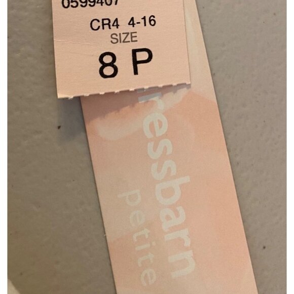 NWT Dressbarn Dress Floral Print Spaghetti Strap Fit & Flare Dress 8 Petite - Picture 4 of 12